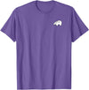 P&L Originals Zuni Bear pocket-style tee shirt emblem T-Shirt - Purple Heather