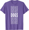Dogs Apparel Dogs T-Shirt - Purple Heather
