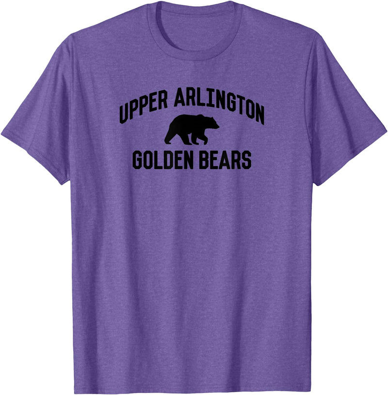 Upper Arlington Ohio Outfitters Upper Arlington Classic Bear T-Shirt - Purple Heather