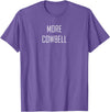 Mint Chip Productions More Cowbell Tee T-Shirt - Purple Heather