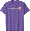 Crazy Fun Designs - Animals What The EIEIO - Farm Pig - T-Shirt T-Shirt - Purple Heather