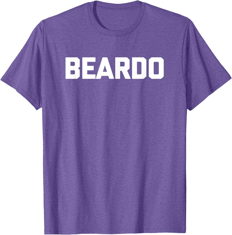 Funny Beard Shirt & Funny Beard T-Shirts Beardo T-Shirt funny saying sarcastic shirt for men bear T-Shirt - Purple Heather