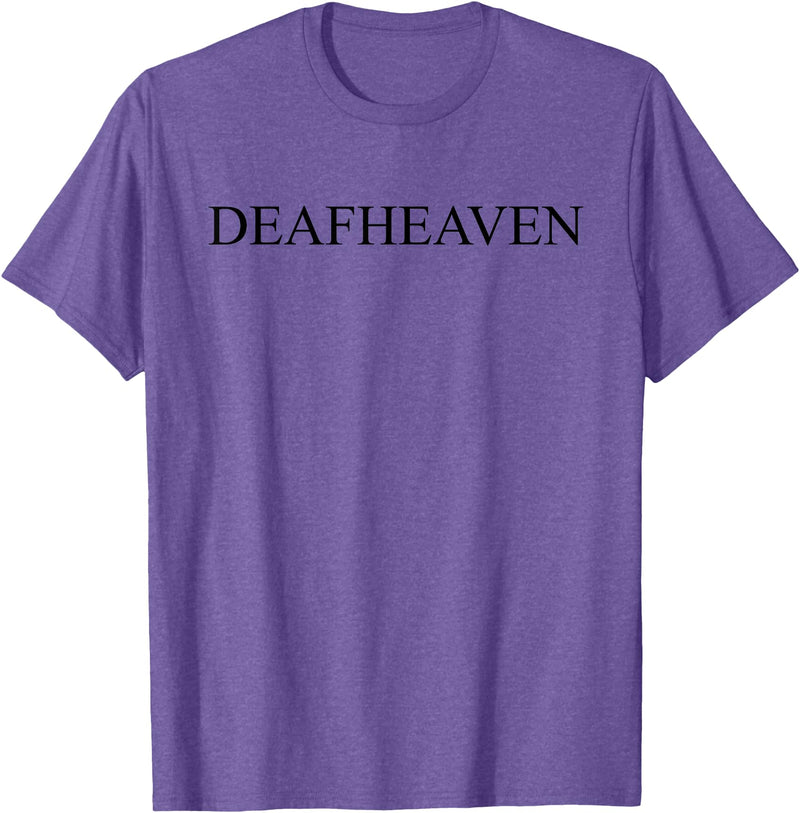DEAFHEAVEN T-Shirt Tee Funny Deafheaven T-Shirt T-Shirt - Purple Heather