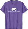 Churchill Polar Bear Shirts & Gifts Churchill Manitoba Canada Polar Bear T-Shirt - Purple Heather