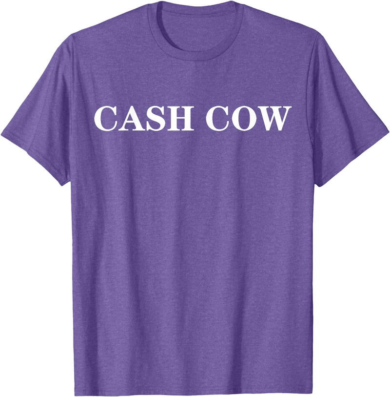 cash cow shirt Cash Cow T-Shirt - Purple Heather