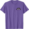 BDP Bears Den Pizza Employee Shirt T-Shirt - Purple Heather