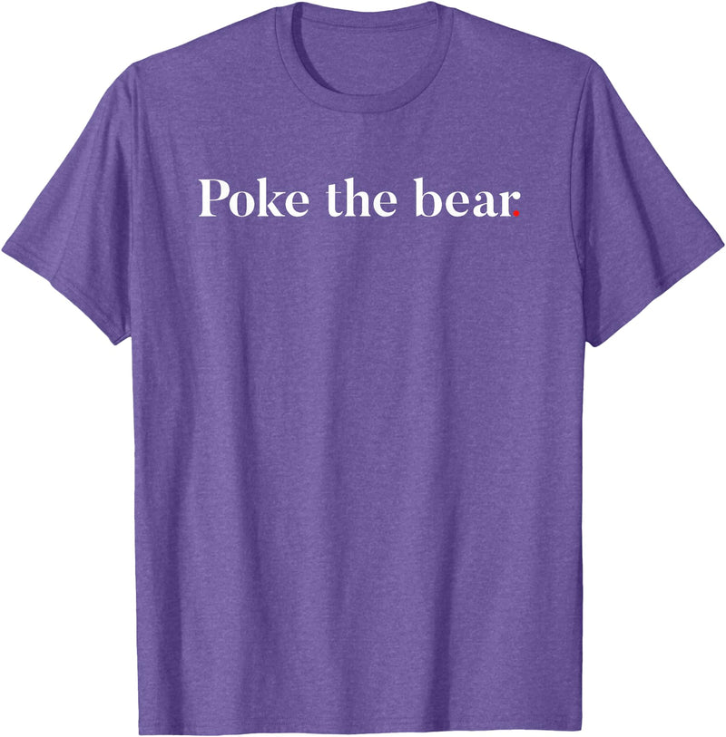 Poke the Bear Tees Poke the Bear T-Shirt - Purple Heather