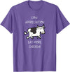 Cow Appreciation Day Clothing Cow Appreciation - Eat More Chicken T-Shirt - Purple Heather