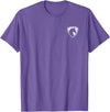 Majestic Horse Graphic Classic Horse Logo T-Shirt - Purple Heather