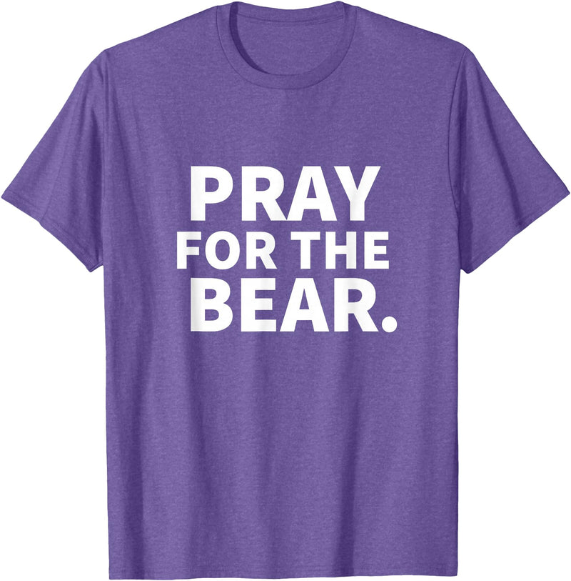 Pray For The Bear Zag Pray For The Bear T-Shirt - Purple Heather