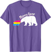 Mama LGBT . Mama Bear LGBT Pansexual Pride T-Shirt - Purple Heather