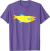 Fish gifts Colored fish T-Shirt - Purple Heather