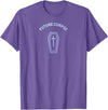 Pastel Goth Apparel Future Corpse Coffin Pastel Goth Grunge Halloween Aesthetic T-Shirt - Purple Heather