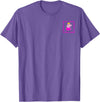 Peppa Pig So Fancy Box Up Left Chest T-Shirt - Purple Heather