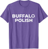 Buffalo Polish Shirts | 716 Polska Polish Smigus Dyngus Day T-Shirt - Purple Heather