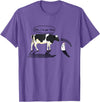 InGENIUS Novelty Cow & Millk Cow and Milk I Am Your Father Funny Parody Cartoon T-Shirt - Purple Heather