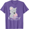 FIDORATIS koalafiziert Koala Bär Shirts Geschenke Koalafied Women's Volleyballer I Volleyball Beach Volleyball T-Shirt - Purple Heather