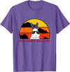 Best Bunny Dad Ever Rabbit Jumper - Dad T-Shirt in Purple Heather