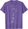 Sarcastic Giraffe Shirts Co20 Giraffe Lover Gifts For Womens Giraffe Graphic Tees For Mens T-Shirt - Purple Heather