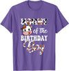 Love Family Matching Mommy of The Birthday Boy Cow Farm 1St Birthday Boy T-Shirt - Purple Heather