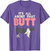 Funny Livestock Show Puns And More Pig Show, Livestock Show, British Saddleback T-Shirt - Purple Heather