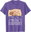 Funny Bunny Official Sleepshirt for Bunny Girl & Boy T-Shirt in Purple Heather