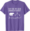 Gifts for Chemistry Majors Science Teacher Pun Tee Chemistry Joke T-shirt Polar Water Funny Science Teacher Tee T-Shirt - Purple Heather