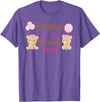 Family Birthday Bear Gifts Brother of The Birthday Girl Bear 1st Birthday Party Girl T-Shirt - Purple Heather