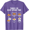Bagel Thing I do in My Spare time Classic T-Shirt - Purple Heather