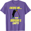 Excuse me your bird feeder is empty apparel Excuse Me Your Bird Feeder Is Empty Graphic Bear T-Shirt T-Shirt - Purple Heather