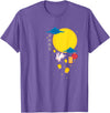 Mid Autumn Festival Chinese Rabbits Lanterns to Moon T-Shirt in Purple Heather
