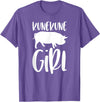 Angry Ant Graphics - Kunekune Pig Gifts Kune Kune Pig Gift for Women - Kunekune Girl T-Shirt - Purple Heather