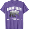 Mammoth Cave National Park USA Parks Mammoth Cave National Park Bear Souvenir US Parks T-Shirt - Purple Heather