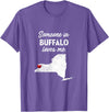 Buffalo T-Shirts Someone In Buffalo New York Someone In Buffalo Loves Me - Buffalo New York T-Shirt T-Shirt - Purple Heather