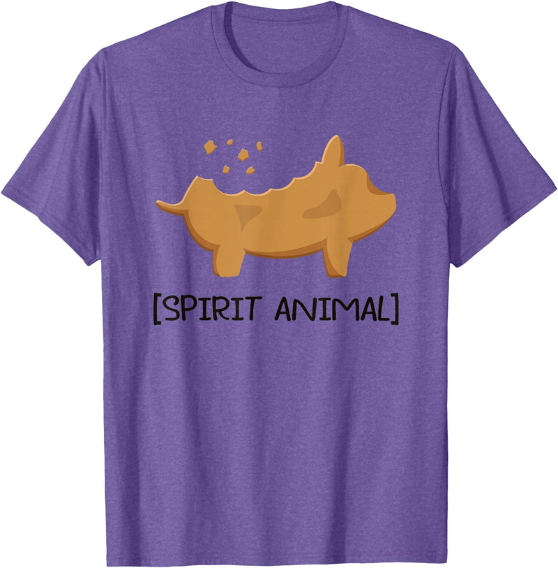 Marranito Gifts Mexican Gingerbread Pigs Marranito T-Shirt - Purple Heather