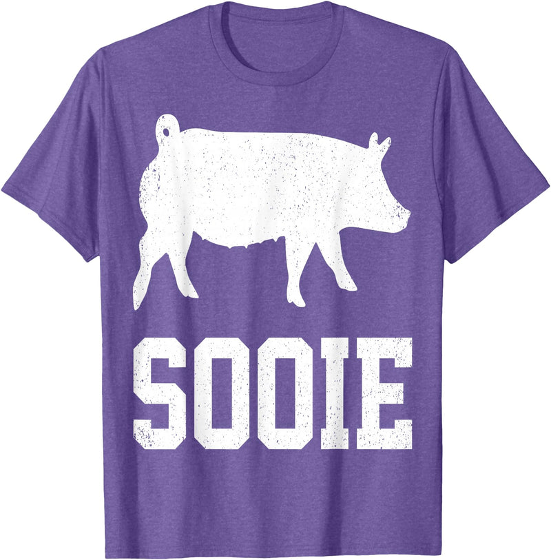 PIG Sooie T-Shirt - Purple Heather
