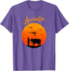 Duckinfunny Apocalypse Cow T-Shirt - Purple Heather