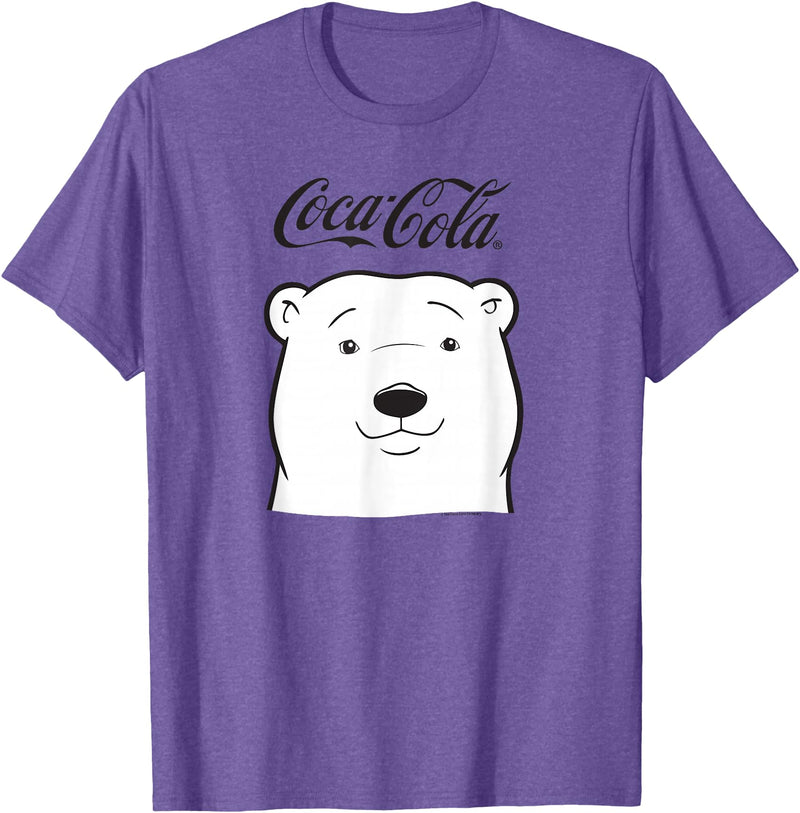 Coca-Cola Company Coca-Cola - Polar Bear T-Shirt - Purple Heather