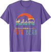 Father's Day Shirts Dad Gifts Papa Bear Daddy Funny Mens Fathers Day Gift-Idea T-Shirt - Purple Heather