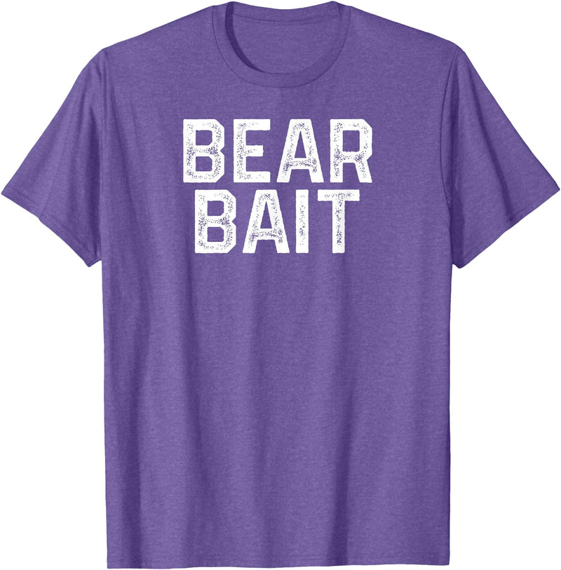 Gay BEAR BAIT Gay Merch LGBTQ Pride Gay Club BEAR BAIT Gay Merch LGBTQ Pride T-Shirt - Purple Heather