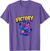 PixelLlama Victory Gaming Victory Llama T-Shirt - Purple Heather