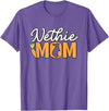 Netherlands Dwarf Rabbit Nethie Mom Bunny Mama Rabbit Dad T-Shirt in Purple Heather