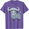 Funny Easy Lazy Last Minute Costumes Water Buffalo Costume T-Shirt - Purple Heather