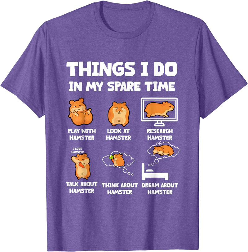 Pet Lovers T-Shirt - Purple Heather