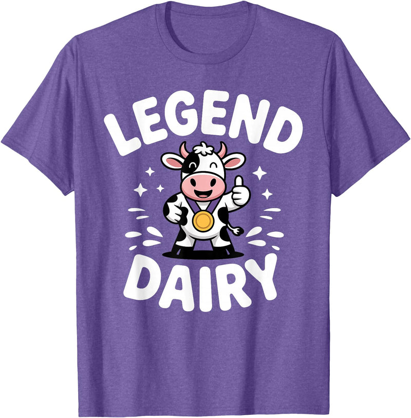 Cow Gift Cow Lover Accessories Cattle Farmer Stuff Funny Cow Print Design for Men Women Dairy Farmer Cow Lover T-Shirt -