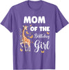 Giraffe Birthday Party by LazyPanda Giraffe Mom of the Birthday Girl Matching Family T-Shirt - Purple Heather