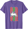Cute Rabbits Lover Bunny Graphic T-Shirt in Purple Heather