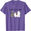 I Got Buns Hun Bunny Mom Cute Rabbit Lover Rabbit Mama T-Shirt in Purple Heather