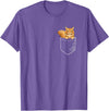 Cute Maine Coon Cat Mom Gifts T Shirts & Hoodies Funny Mens Womens Pocket Orange Maine Coon Cat Lover Owner T-Shirt - Purple