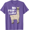 Funny Llama Gift Llama Lover Accessories & Stuff Funny Llama Design For Men Women Kids Llama Alpaca Animal T-Shirt - Purple Heather